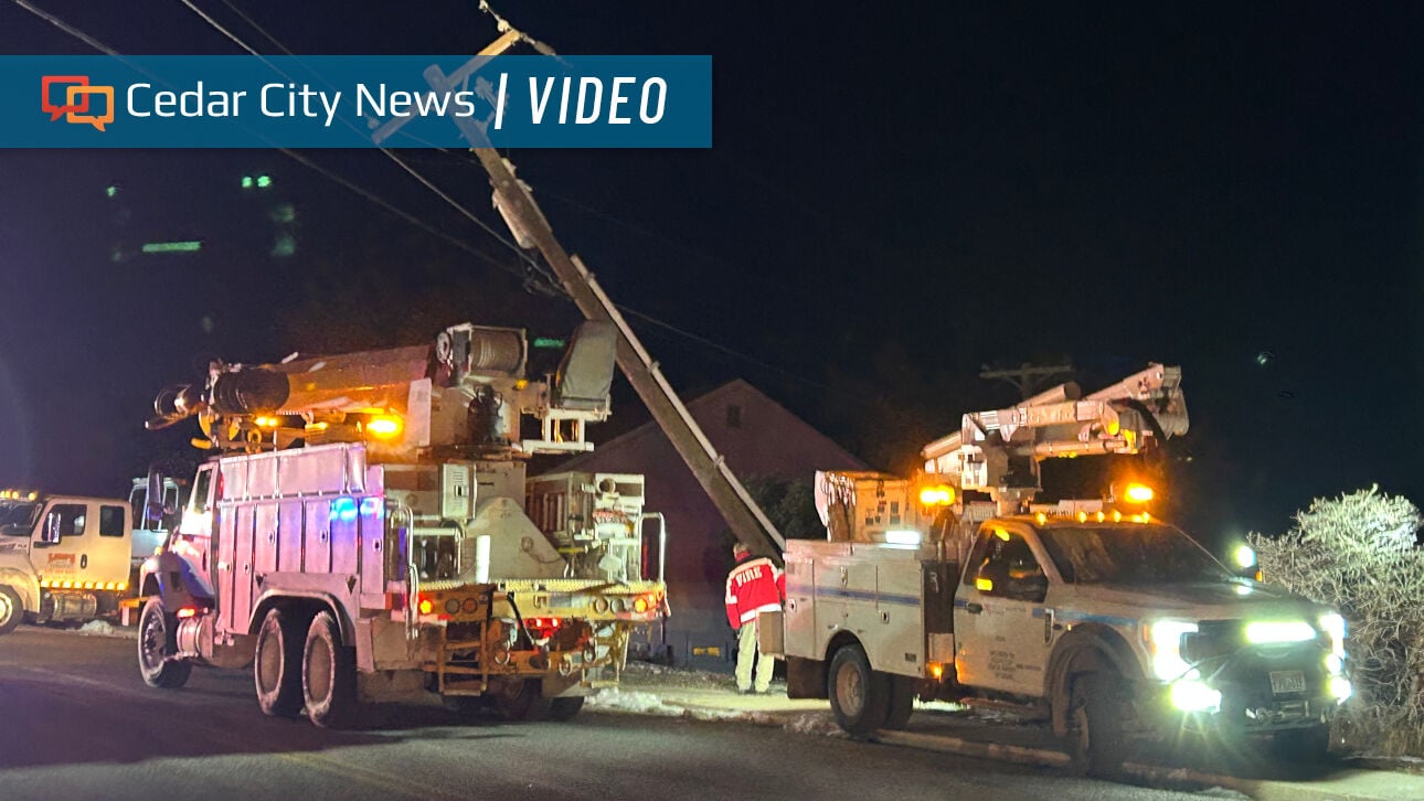 Suspected DUI driver arrested after crash into power pole on Cedar City ...