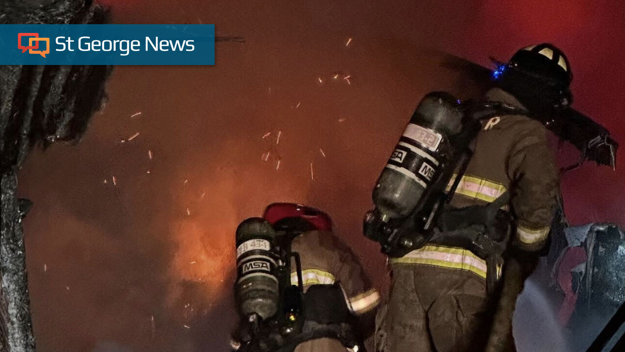 Semitrailer fire near Black Ridge destroys 42,000-pound load | News ...