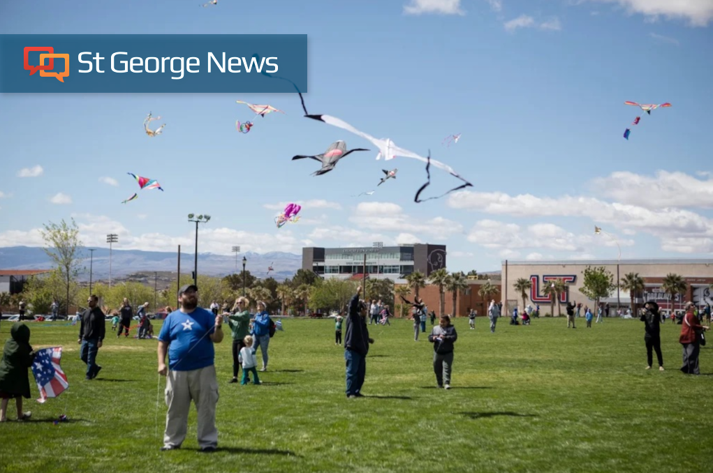 Dixie Power makes $100K donation from kite festival proceeds to Washington County School District