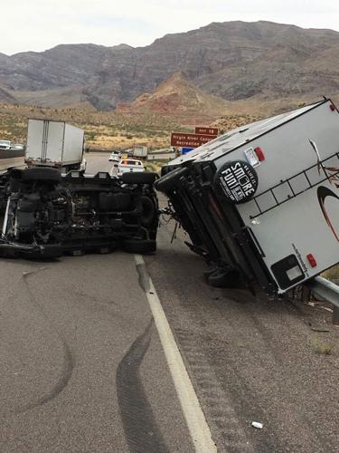 Driver blames wind gust after truck, new trailer jackknife | Local News ...