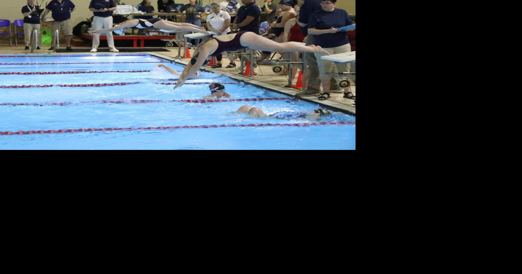 High school swimming: Host team Cedar, rival Crimson Cliffs make strong ...