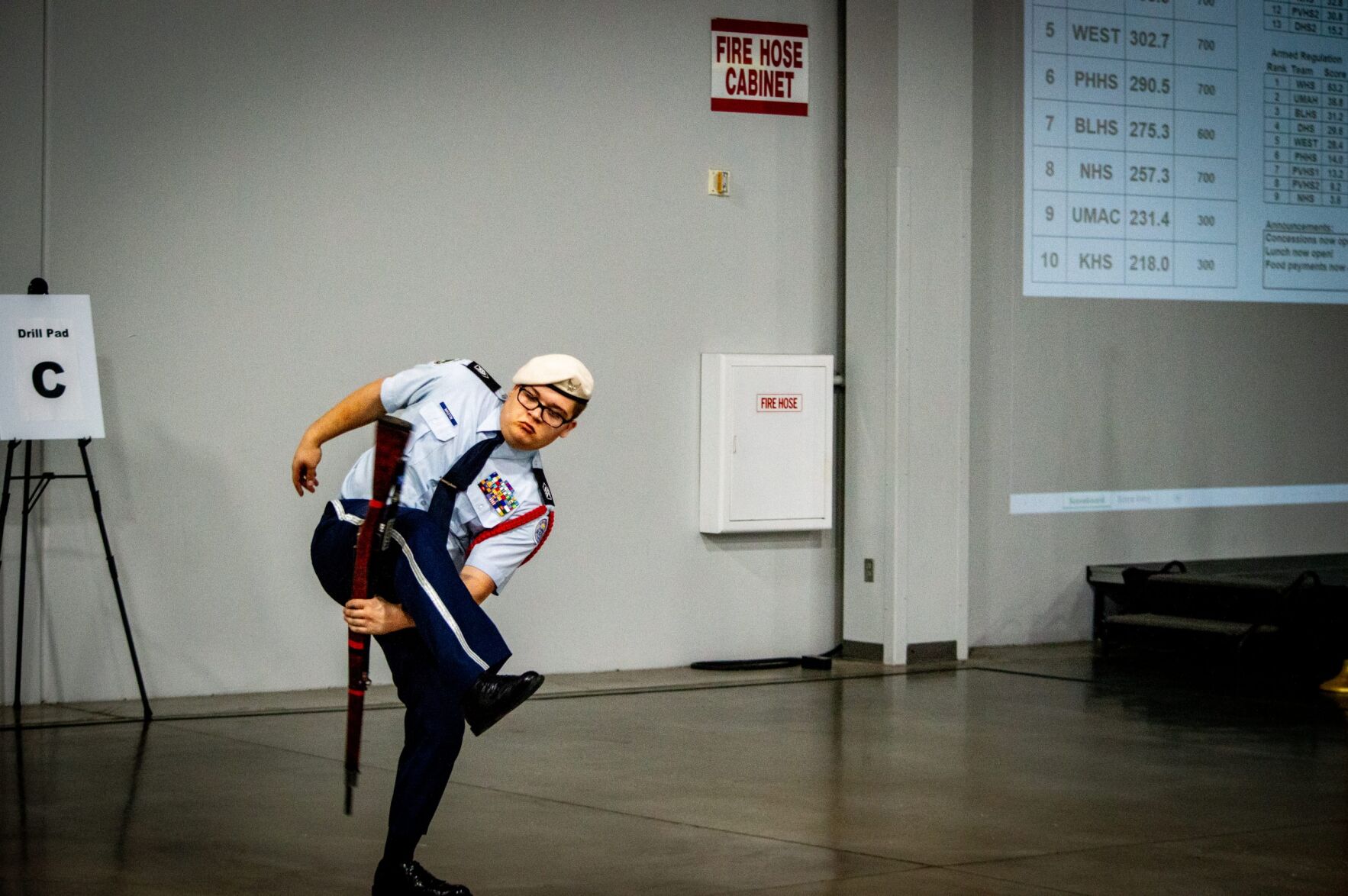 ‘Meet our thunder’: Junior ROTC cadets drill at state championships in ...