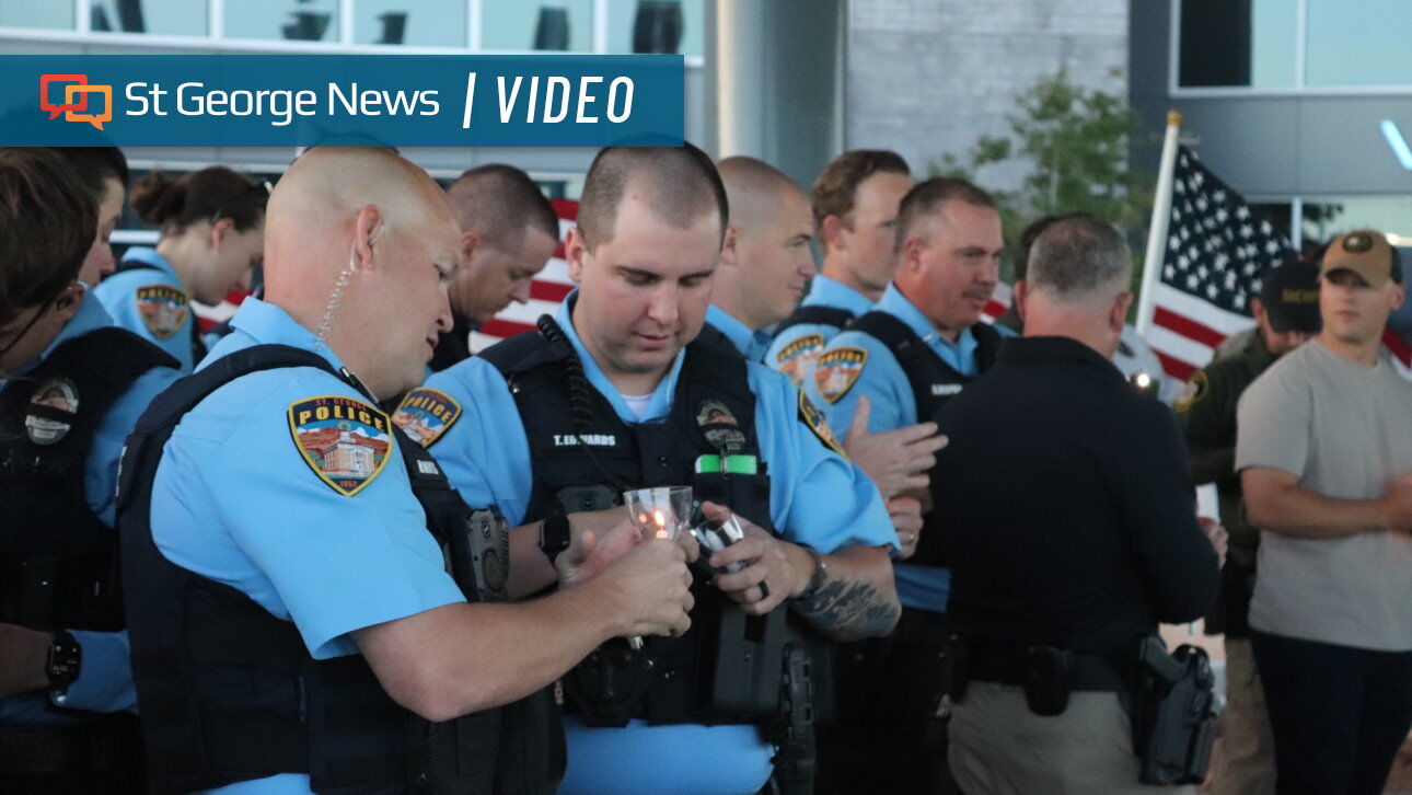 'A moment to reflect': St. George Police honor fallen officers with ...