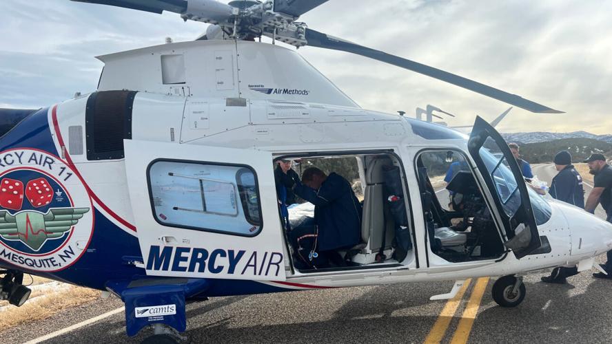 Driver extricated from truck, flown to hospital after crash on Southern ...