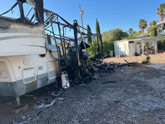 Travel trailer fire leaves 1 dead in early morning Littlefield incident ...