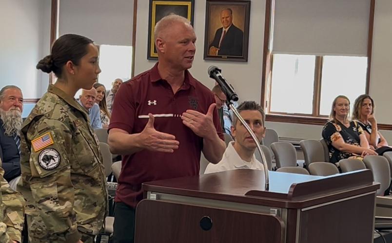 'Not easy to do': Washington County School Board commends junior ROTC ...