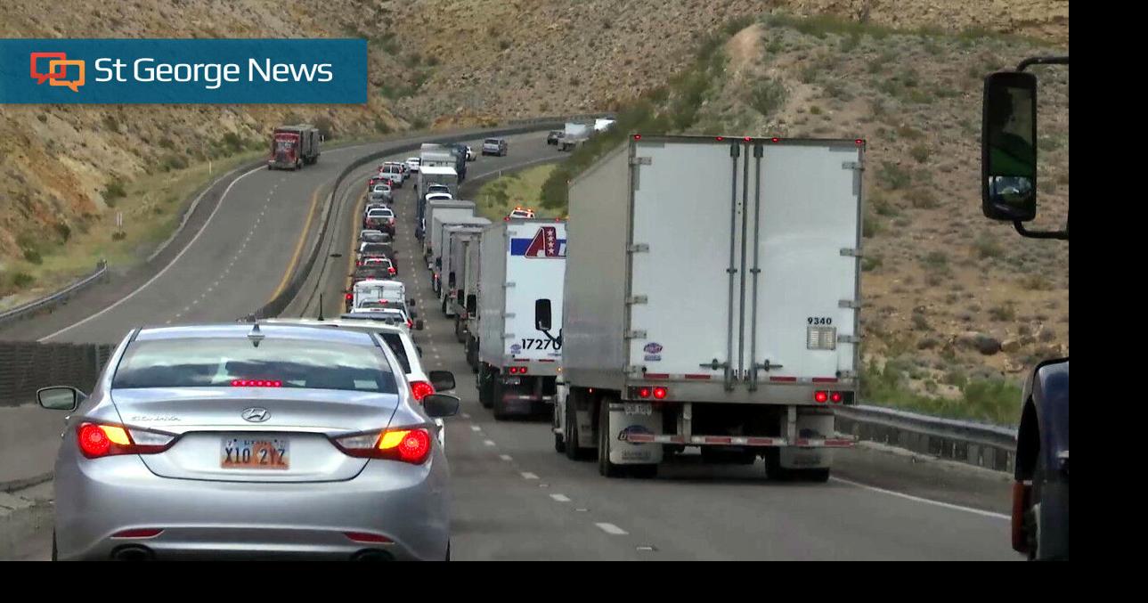 Northbound lanes closed on I-15 after crash near Littlefield | Local ...