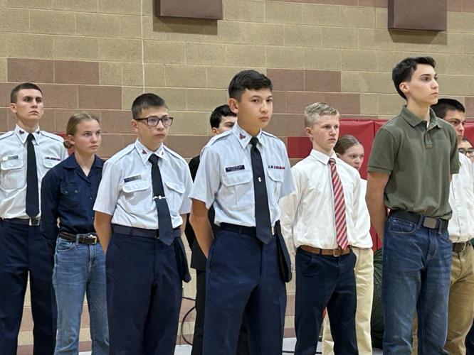 CAP cadets formation