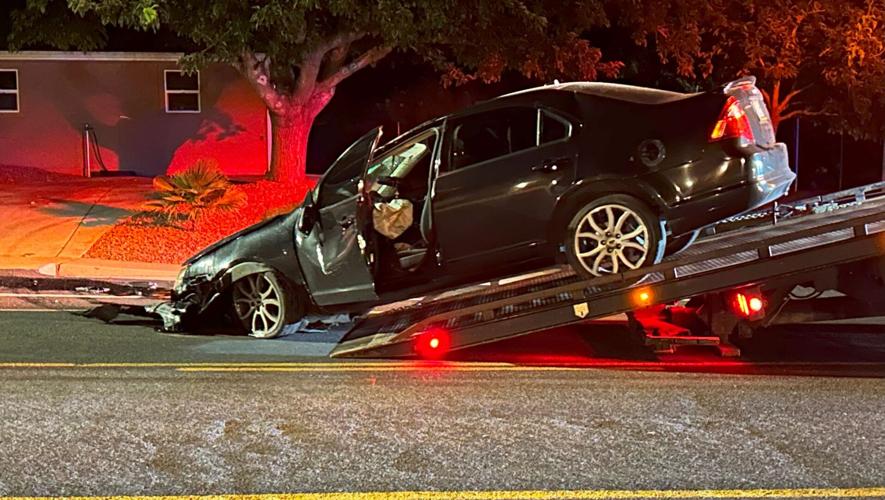 Police: Driver arrested for DUI after launching car onto yard of St ...