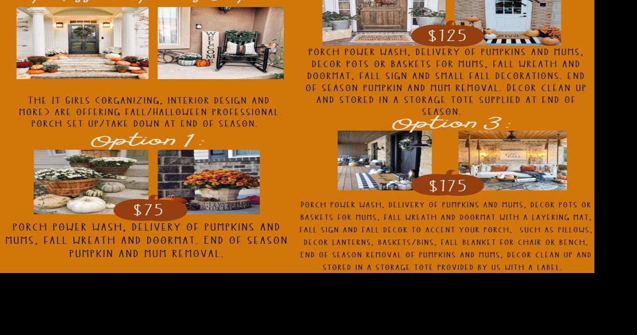 New business offers professional seasonal porch designs, home ...
