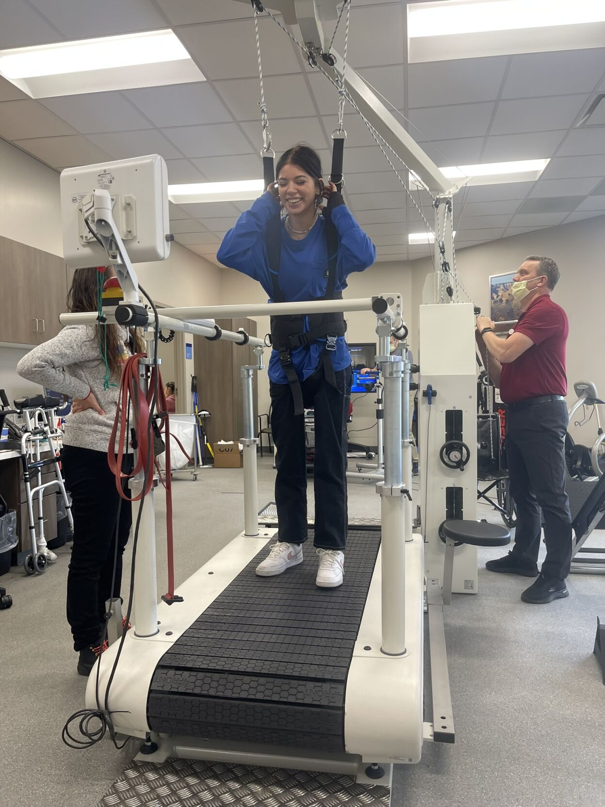 ‘Just get it done’: Paralyzed Hurricane High School student walks ...