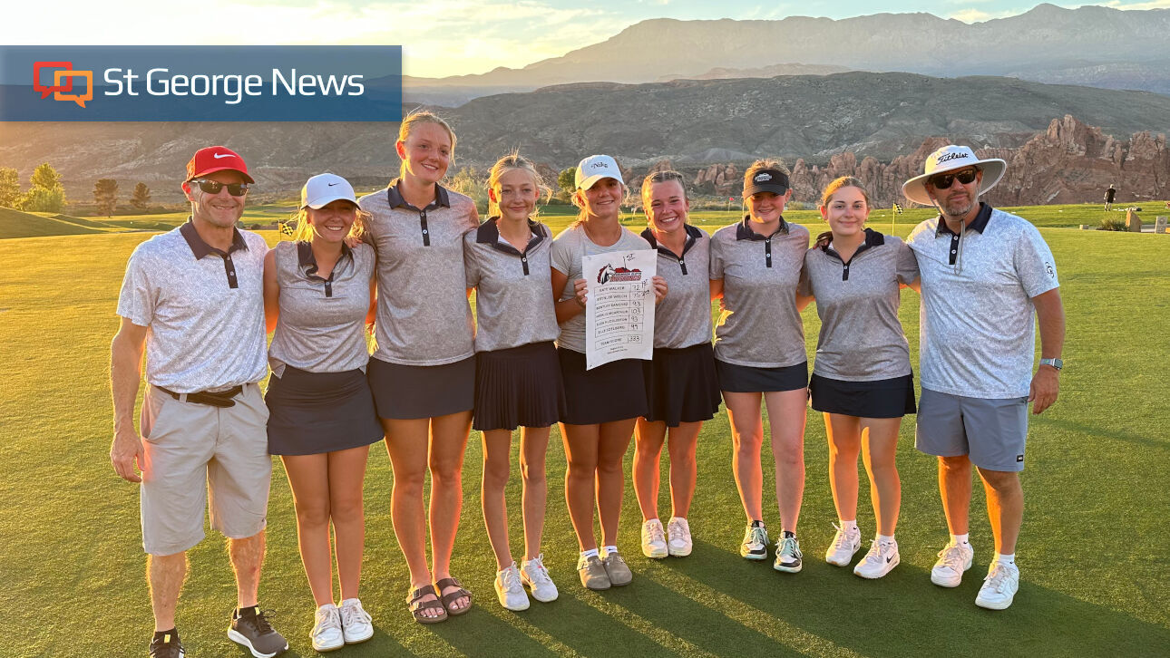 Region 9 girls golf: Crimson Cliffs captures 4th straight match with ...