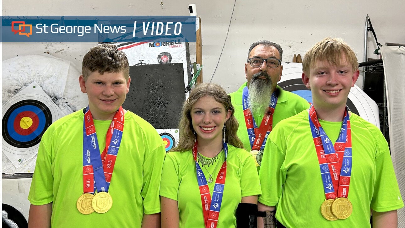 Students hit the bull's-eye at Utah Summer Games, follow in footsteps of Archers' Cave mentors