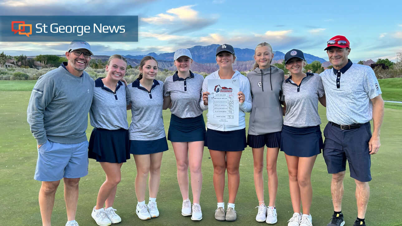 Region 9 girls golf: Crimson Cliffs edges Pine View at Green Spring as ...