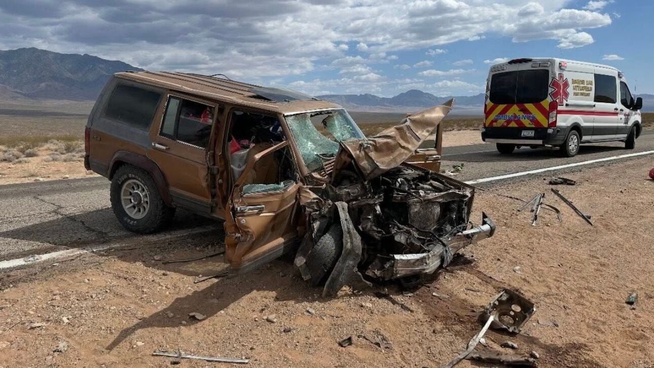 Woman airlifted to hospital following 3-vehicle crash near Utah