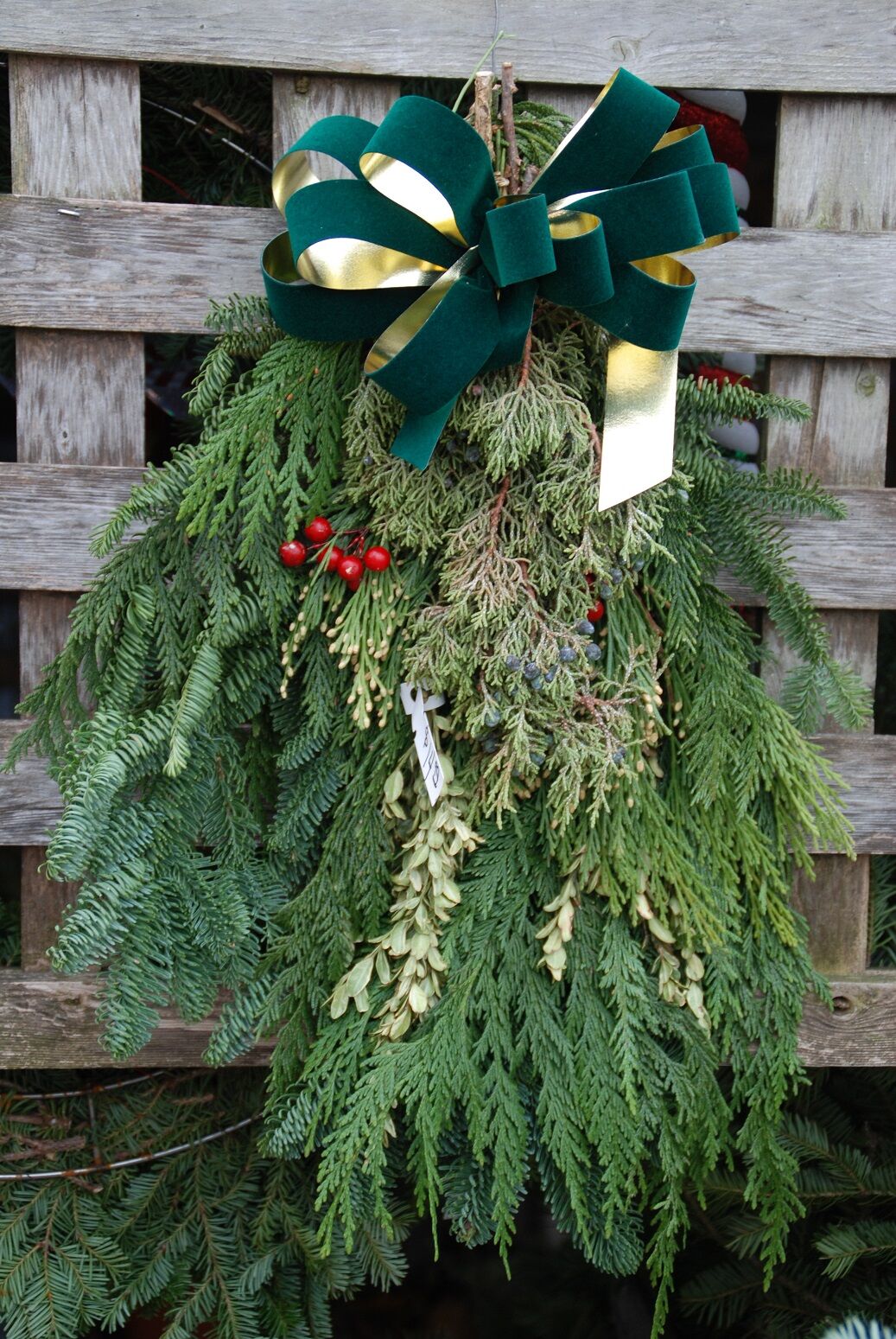 This store Home Believes Wyoming Wreath