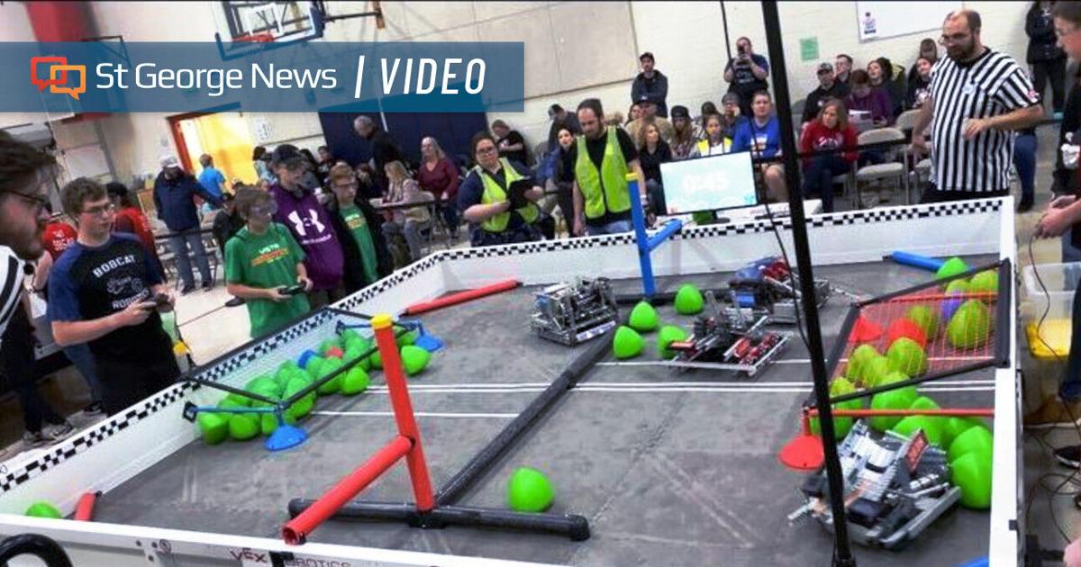 Over Under VEX Robotics Competition at Vista School showcases student ...