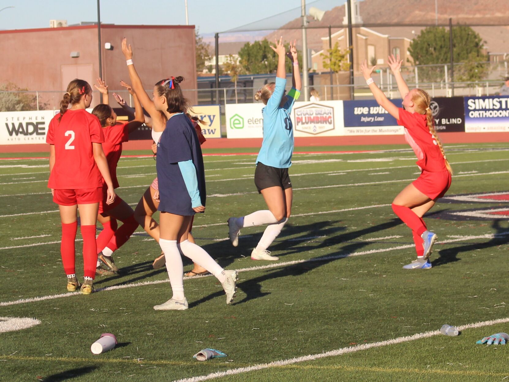 4A girls soccer: Mustangs pour in 6, ride shutout mojo to state semis ...