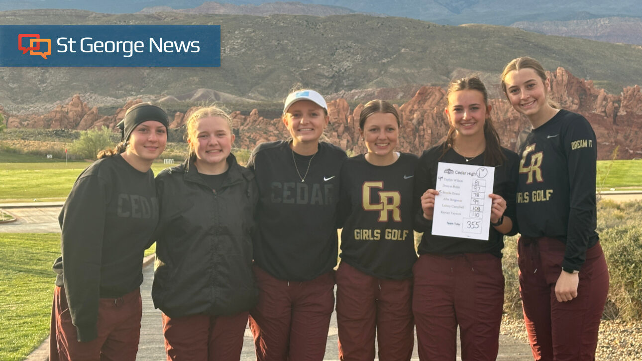 Region 9 girls golf: Cedar Reds win at Sky Mountain, edging Pine View ...