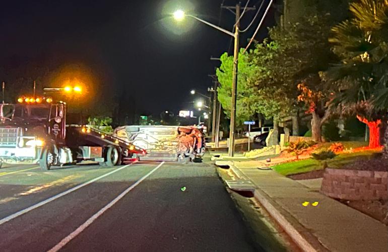 Police: Driver arrested for DUI after launching car onto yard of St ...