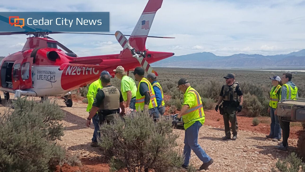 Iron County responders rescue woman injured in ATV crash near Parowan Gap