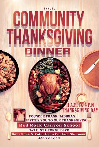 Red Rock Canyon School’s free community Thanksgiving dinner celebrates ...
