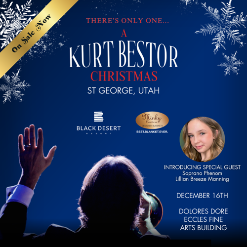 Kurt Bestor announces 14yearold soprano phenom as guest artist for St