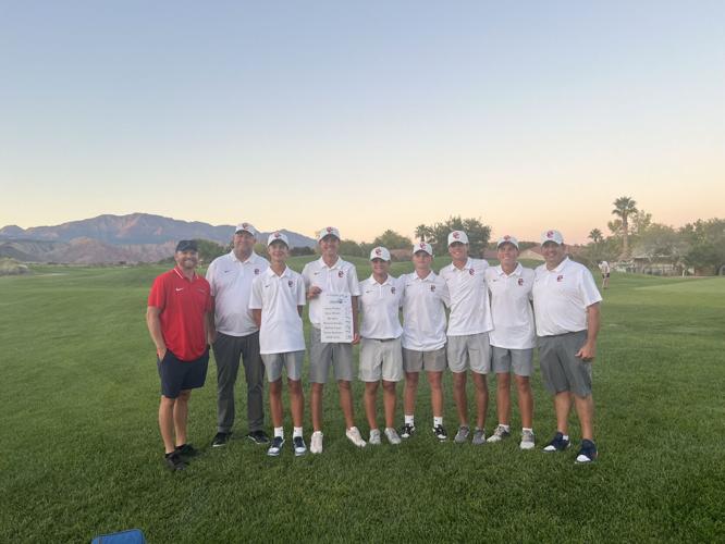 Region 9 boys golf Crimson Cliffs edges Thunder to win 5th straight