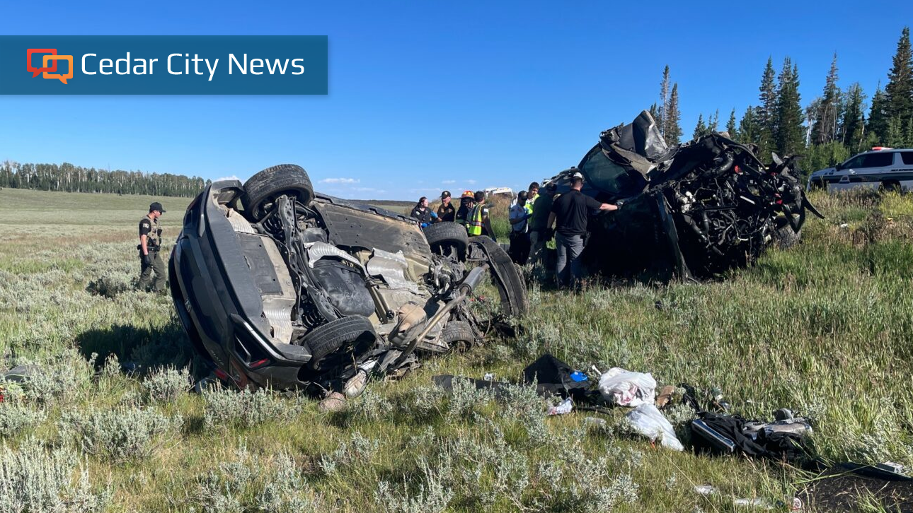 Woman dies in head-on crash in Iron County