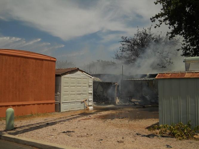 Flames engulf four mobile homes; families displaced Life