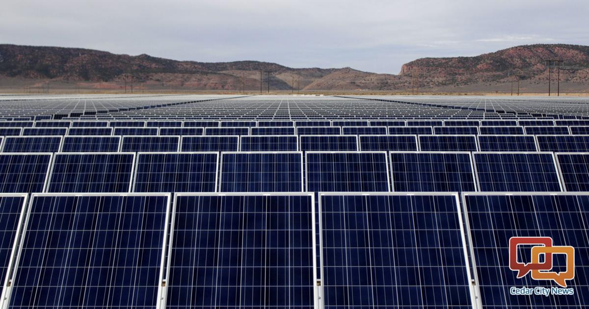 Utah’s first utility-scale solar energy plant amps up to deliver ...