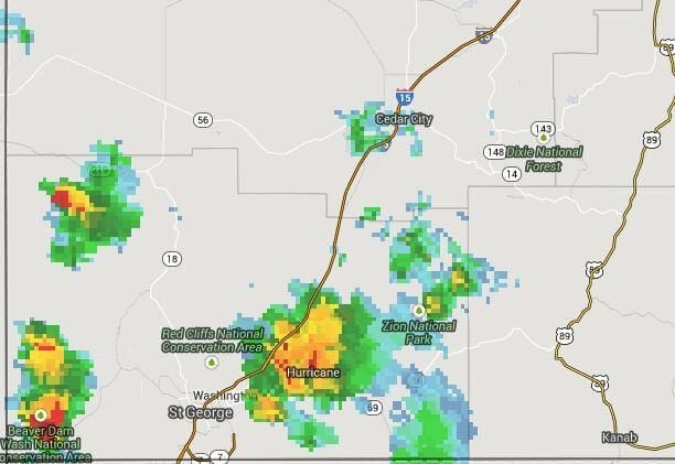 Flash flood warning issued for Southern Utah; power outages | News ...