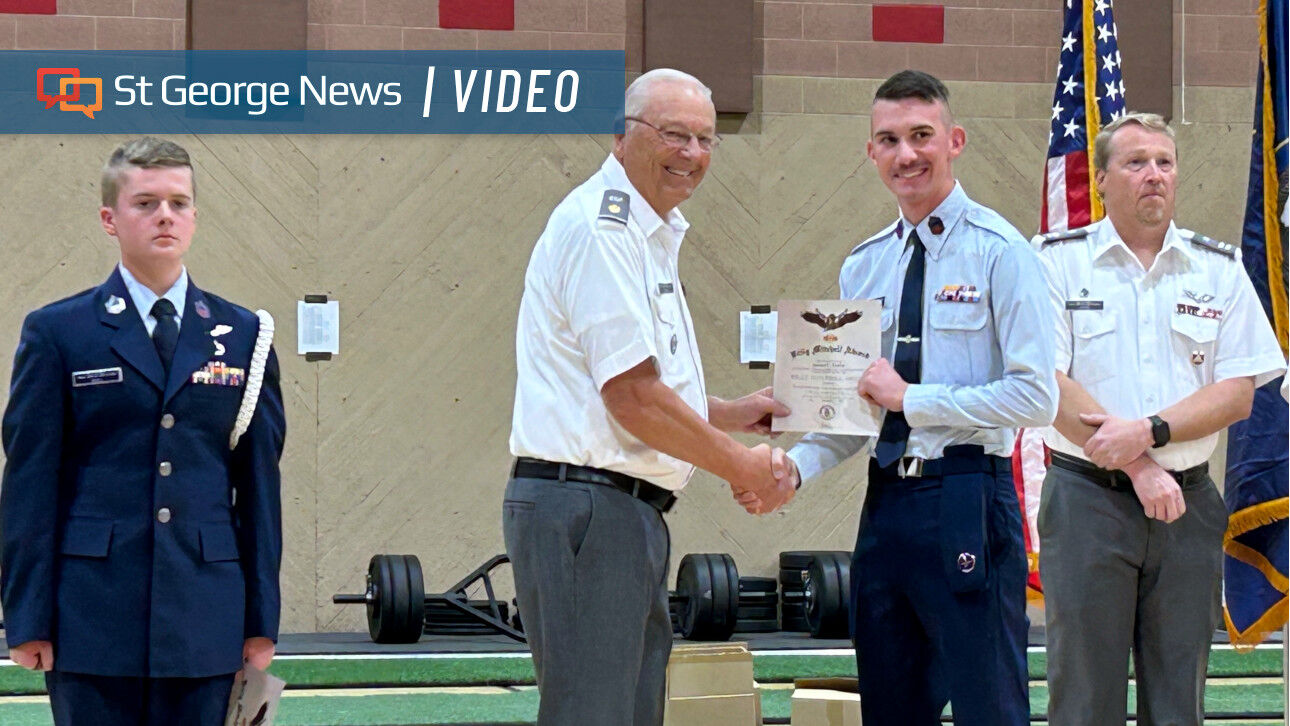 Civil Air Patrol cadets hold change of command ceremony; 2 earn ...