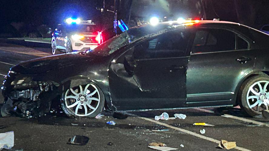 Police: Driver arrested for DUI after launching car onto yard of St ...