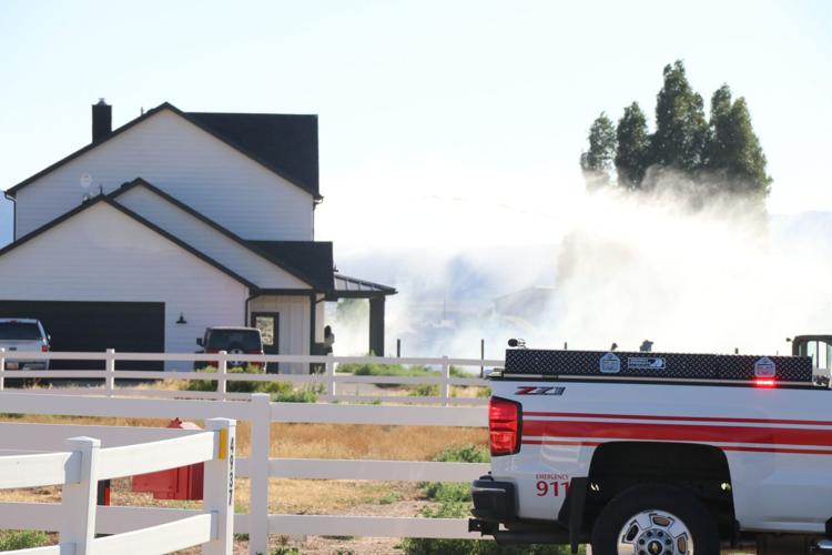 Cedar City wildfire that started in backyard shed burns 7.5 acres ...