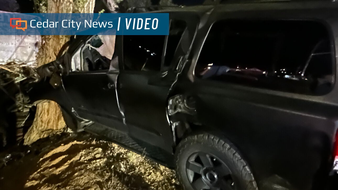 Police: SUV driver dies after crashing into tree in Cedar City | News ...