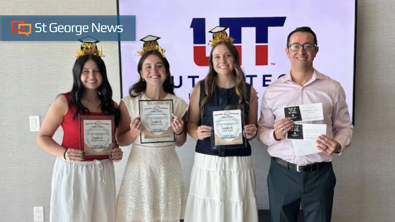 Utah Tech, Black Desert Resort honor 1st graduates of university's hospitality program