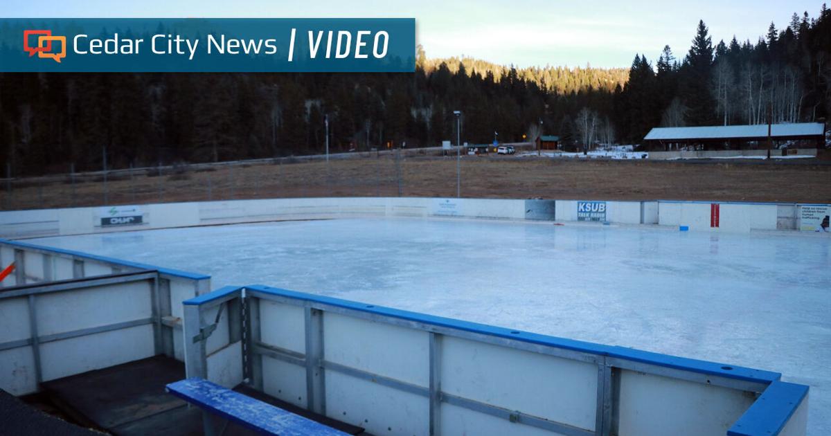 Highlands Ranch Ice Rink Hockey players, skaters break in the ice at new Woods Ranch outdoor ...