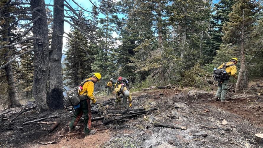 Officials optimistic about outlook, progress in Graff Point Fire ...