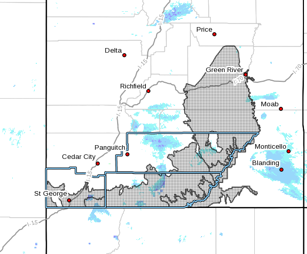 Flash flood watch, high wind warning issued for parts of Southern Utah ...