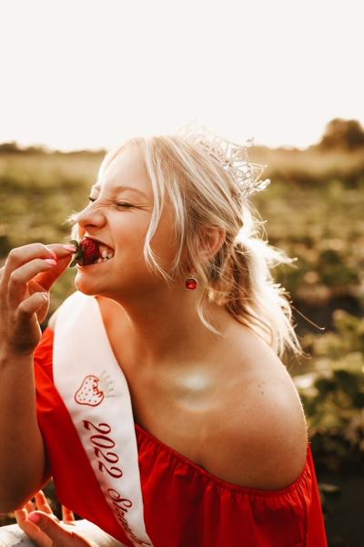 Strawberry queen says pageant changed her life