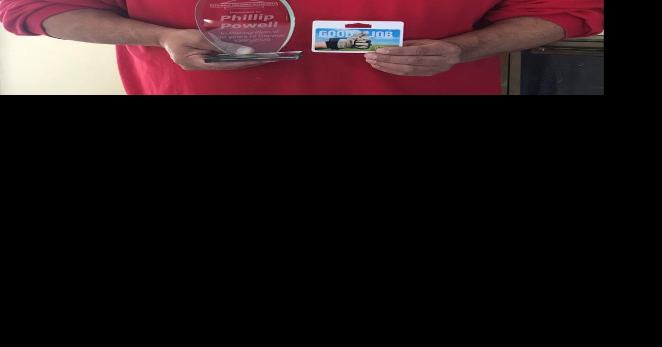 Stilwell Housing Authority employee honored for 30 years of service