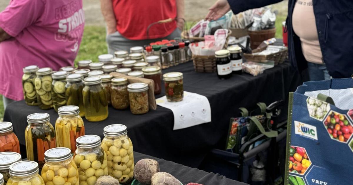 SEASON'S EATINGS: New Stilwell Farmers Market draws more than 60 shoppers