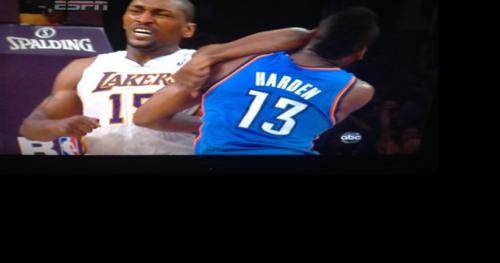 Metta World Peace (Ron Artest) Suspended for Throwing a Vicious Elbow
