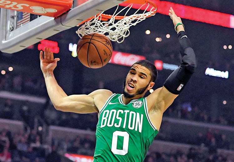 Jayson Tatum wouldn't swap St. Louis roots for New York skills