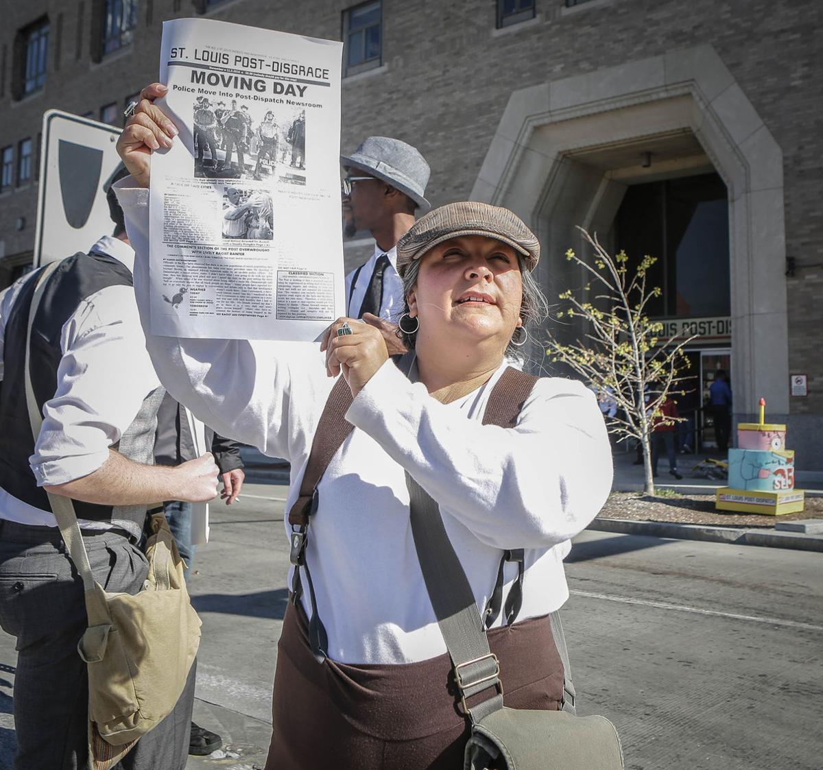 Ferguson activists protest St. Louis Post-Dispatch coverage | Local News | 0