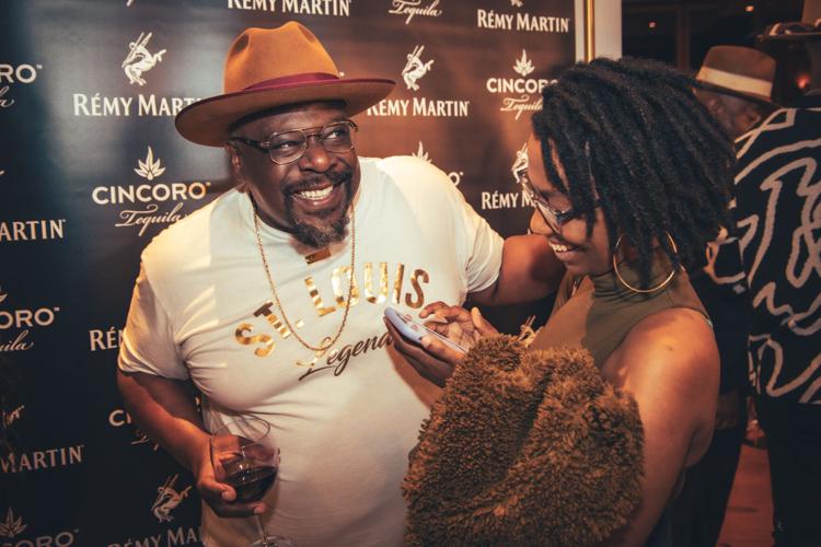 Cedric the Entertainer talks to St. Louis American reporter Danielle Brown