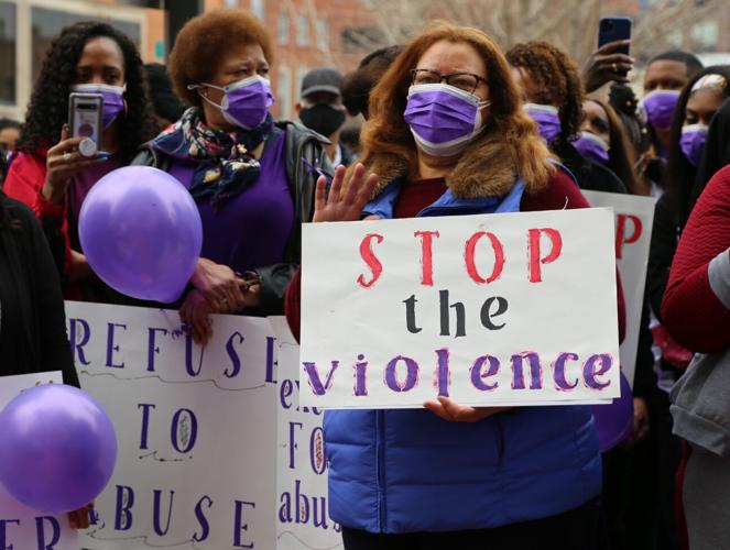 ‘Rally for Rosey' and End Domestic Violence rally