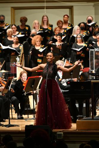 Voice lifted - Kennedy Holmes joins SLSO, IN UNISON Chorus for BHM performance