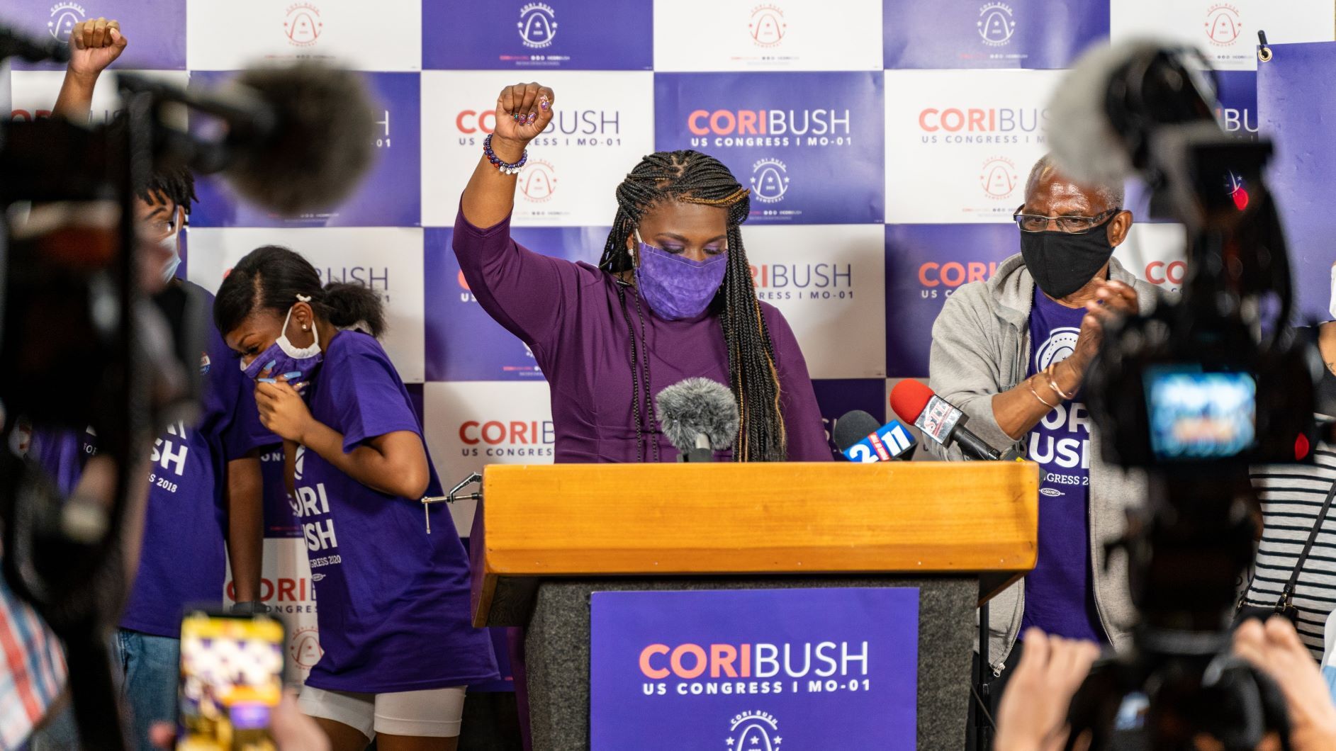 BLM Activist Cori Bush Makes Election History In Missouri  [VIDEO]